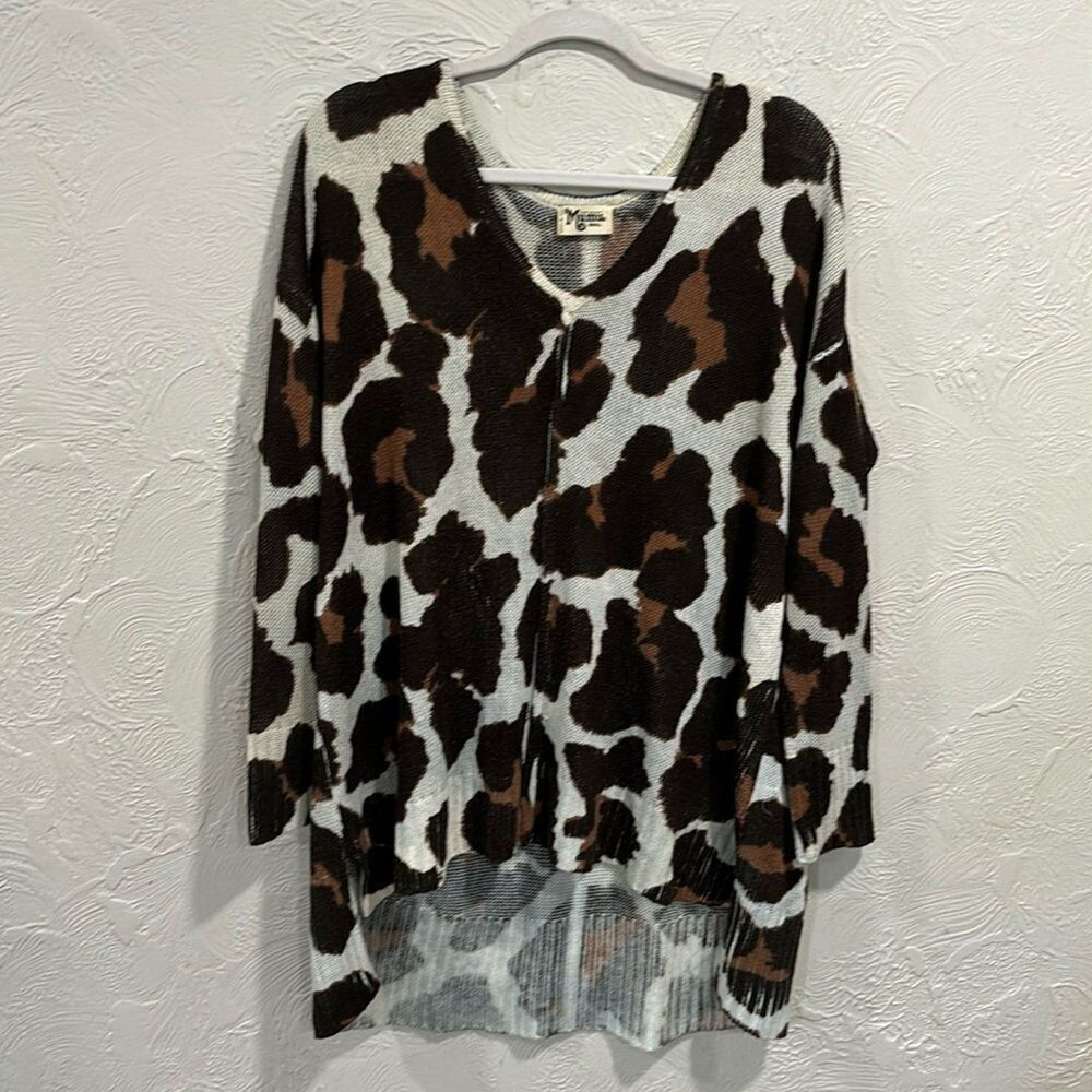 Show Me Your MuMu Oversized Boho Hug Me Sweater Wildcat Size Small
